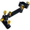 Generic Asta In Lega di Alluminio Canne Da Pesca Staffa Supporto Sedia Da Pesca Staffa Inserto Sedia Da Pesca Rack Sedia Holder
