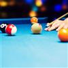 aqxreight Biliardo da Allenamento per Esercitazione, Stecca da Biliardo Standard da 57,2 Mm, con 6 Palline Blu realizzate. La qualità con il Blu è La Stecca su 6 Superfici di Allenamento, bianca.