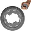 Generico Rafforzatore della presa Trainer ergonomico in silicone da 20-35 kg con 4 | Attrezzo da Allenamento con Anelli per Esercizi delle Dita Per dita, polsi, braccia, allenamento fitness, casa,
