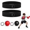 Cryptadg 2 Pezzi Palla da Boxe Riflessa, Palla da Allenamento Boxe | con 2 Regolabile Fascia, 2 Livelli di Difficoltà, Reflex Ball di Reazione per Coordinazione Occhio-mano