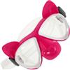 Toyvian Maschera da Snorkeling, Occhialini con Copri Naso | Lenti ad Alta Definizione, Vestibilità Confortevole, Uso Versatile in Acqua, Stile Cartone, per Ragazzi e Ragazze