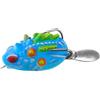 QOXEZY Esca a forma di rana in silicone, 6 cm, senza erbacce | Corpo in morbido silicone, azione di nuoto ultra-realistica, ideale per spigola, testa di serpente e pesca al luccio