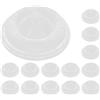 Operitacx 20 Pezzi Silicone Tappetino Antiscivolo, Adesivo per Snowboard | Punte Aderenti, Stabilità Migliorata, Accessorio per Tavola da Neve, Uso su Superfici Scivolose