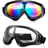 Udbrud Maschera da sci, 2 pezzi occhiali tattici polarizzati occhiali da sci maschere da snowboard occhiali da sci all'aperto occhiali da sci snowboard anti UV per ragazzi e ragazze, uomini e donne