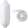 QOXEZY Paraurti gonfiabile 4.5x16 della barca nella boa marina con la linea PVC | Fornisce un'ammortizzazione affidabile e protezione dello scafo per piccole imbarcazioni e yacht fino a 6 metri con struttura