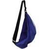 TOPBATHY Borsa da Basket in Rete Blu, Grande Capacità, Tracolla Sportiva | Pallavolo e Basket, Design Ergonomico e Portatile, Tessuto a Rete, Comoda sulla Spalla