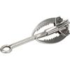 Generic Gancio Pieghevole con 4 Artigli | Costruzione in acciaio inossidabile, leggero, portatile per l\'arrampicata, strumento versatile per esterni