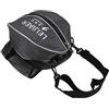 Caswynlife Borsa da pallacanestro, durevole poliestere Mesh Carrier | Trasportino in rete con tracolla regolabile, contiene palla taglia 7 per sport, allenamento, palestra, viaggi