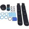 Asyduey Piastra Posteriore per Immersione Imbracatura DIR Supporto GAV Set Cinturino Inguinale Cintura con Pesi Accessori di Ricambio per Immersione Nero e Blu