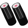 Luxshiny 2 Pezzi Marcatore per Palline da Golf Riutilizzabile Timbro Autoinchiostrante Inchiostro Design a Stella Materiale Pp Compatto e Portatile per Golf