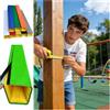 Generic Copertura protettiva per palo da basket da esterno, imbottitura ammortizzante da 1,8 m, tappetino resistente alle intemperie, cuscino sicuro per attrezzatura da basket, protezione durevole per tutte