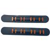 kowaku 2 Pezzi Fascette Autoadesive Resistente Basso Profilo, Supporto Adesivo con Fessure, Durevole, Supporti per fissaggi Base Adesiva, Tavole da Paddle Board