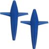 Operitacx 2 Pezzi Esca da Traina a Forma di Teaser per Tonno e Sgombro Blu | Pp, Forma Aeroplano e Teaser, per Traina e Pesca in Mare, Precisione di Lancio, Uso Versatile