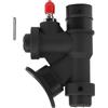 XIGACGEH 45 gradi Orals Power Inflator con valvole di sfiato | Bocchino angolato a 45 gradi con valvole a forma di K a bassa pressione per accessori per tubi in gomma standard da 2,5 cm