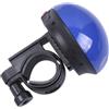 GATHINESS Campanello Elettronico per Bicicletta a Fungo, Allarme Blu | Manubri da 22, 2 a 31, 8mm, Struttura Compatta, Componenti Elettrici, Batteria 1, 5 V Inclusa