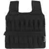 COLLBATH Gilet Zavorrato per Allenamento Regolabile in Cotone e Rete Nero 35kg per Corsa e Camminata Uomo e Donna Unico e Creativo