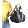 Risveglio Kettlebell - Sacco di sabbia regolabile in tela con manico per | Allenamento, borsa vuota da 0 a 15,9 kg per resistenza e stabilità, attrezzatura portatile per allenamento per squat