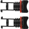 TOYANDONA 2 Pezzi Tappo di Scarico per Kayak e Barca 3/4 Pollici in Nylon | Montaggio Manuale, Tenuta Ermetica, per Modelli da Pesca e Yacht, Superficie Liscia