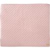 roba Materassino Fasciatoio per Neonati, roba Style, 85 x 75 cm, Impermeabile, Microfibra Trapuntata, Morbido e Imbottito, Rosa