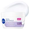 NIVEA FACE+ Pantenolo Crema Viso Riparatrice, 100 ml | Ripara la barriera cutanea del viso, con Pantenolo, 72 ore di idratazione, rafforza la barriera cutanea, non unge