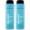 Vitalcare | Sebo Balance - Shampoo Riequilibrante, Shampoo per Capelli Grassi o Tendenti ad Ingrassare, con Vitamine e Zjcomplex, 500 ml (Confezione da 2)