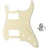 ROZILO Pro 11 Hole HH Humbucker Strat Battipenna ST Battipenna Piastra antigraffio per USA/Messico FD Crema 3 strati