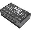Cobra Doppia scatola DI passiva, uscita HI/Lo Z, ingresso Lo Z, XLR e jack da 6,3 mm, sollevamento Gnd