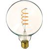 XANLITE BULB FILAMENT LED G125 DÉCO SPIRAL, CAP E27, 300 LUMENS, CONSO. 4 W (EQUIVALENCE 28 W), 1800 KELVINS ; WARM WHITE