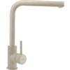 SCHOCK -Miscelatore Cucina IDEA, Rubinetto Canna Alta Dritta, Rotazione | canna 360°, smaltato Avena, Abbinabile ai lavelli, Made in Italy.