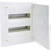 Hager Caja empotrable golf serie VF, 2 filas, 24M, con puerta opaca blanca