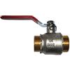 BOUTTE Boutté 2139024 BM33 - Valvola a sfera 1/4 con leva, maschio, 33 x 42 ACS PN40, Argento (Argent)