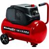 Einhell Compressore TC-AC 200/24/8 OF | 1200 W | 8 bar | serb. 24 L | Aspirazione 180 l/min | vel. del motore 15.000 giri/min | Regolatore pressione | Oil-free