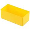 hünersdorff Scatola in polistirene ad alto impatto (PS), dimensioni: 108 x 54 x 45 mm, colore: giallo
