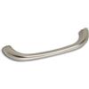 OBF Grimme Limnos 08 2660 27 - Maniglia per cassetto, larghezza 76 mm, colore: Argento opaco con spaziatura 64 mm
