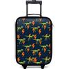 NoBoringSuitcases.com NoBoringSuitcases© Valigia Per Bambini Compatto Bagaglio Ultraleggero | 48x31x19 cm - Trolley A Mano Rigidi LED Ruote Valigie Bimbi - Ragazzo - Raptor - Dinosauro - Fantasia