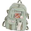 Generico Kawaii Backpack - Cute School Bag for Girls | Lightweight | Stylish kawaii design with durable construction. Spacious compartments for school Ëssentials. Perfect for daily use, travel,