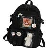 Generico Kawaii Backpack - Cute School Bag for Girls | Lightweight | Stylish kawaii design with durable construction. Spacious compartments for school Ëssentials. Perfect for daily use, travel,