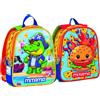 Mitama Zainetto Asilo Spinny, Crazy Coco,Multicolore,Reversibile, Confortevole e Colorato, 7,6 Litri, Zainetto Asilo e Tempo Libero, per Bambino