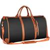 VIGOEXPRESS Elegante borsa da viaggio da donna - Con scomparto per scarpe, impermeabile e compatibile con i bagagli a mano | FOLDARA, Nero , 52 x 25 x 31 cm, moderno