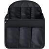 Generic Organizer per zaino, , divisorio per borsa da palestra, borsa a tracolla, per viaggi, attività all'aperto, palestra e lavoro, Nero , Refer to description, Unisex