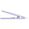 Sonew Piastra per Capelli, 4 Colori Mini Piastra per Capelli Elettrica, 2 in 1 Piastra in Tormalina in Ceramica Ferro Arricciacapelli per Riscaldamento Piatto (Viola)