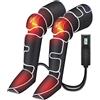 COMFIER Massaggiatore per gambe, massaggiatore per ginocchia con calore, massaggiatore per polpacci 4D, regalo per uomini, donne, stivali da massaggio per sollievo, 3 impostazioni di calore e 3