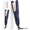 PARWIN PRO BEAUTY Piastra lisciante 2 in 1 per capelli arricciatura e ioni Parwin Pro Beauty | Piastra professionale per capelli da 32 mm con display LCD e piastre riscaldanti rivestite in Nano Titanio, 130°C-230°C, Blu