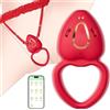 GQTYBZ AI Sync Sexytoysys Donna Coppia Vibratore Con APP Sex Toys, 9 Modalità Vibrazione Vibratoreper Donna Professionale Piccolo, Indossabile Stimolazione Succhia Clitoride per Donna Vibratore Wireless