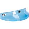 aqxreight Visiera Universale con Bottone a Pressione 3 per Motocicletta Flip Up Down Casco Aperto Il Trattamento Antivento e Il Design Sono Legali e i Requisiti di qualità e Premium Nuova (azzurro)