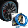 AlloyGator Protezione Cerchi in Lega Azzurro - Previene Graffi e Danni da Marciapiede | Adatto per Cerchi Fino a 24" | Compatibile con Tutte Le Auto | Senza Colla | 15 Colori Disponibili