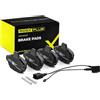 RIDEX PLUS 402B1213P Set d'assale Kit pastiglie freni Anteriore Compatibilità con FIAT 500 312