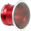 ZSDTRP Filtro aria carburatore pulito, in lega di alluminio CNC da 50 mm con rete SUS304 per PW21-30 mm, PE28-30 mm, ciclomotore, pit bike, ATV, scooter (rosso, 50 mm, H45)