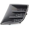 Pizgear Griglia fendinebbia for auto, for Peugeot, 107 2009-2012 Paraurti anteriore Lampada Griglia Telaio Copertura esterna Accessorio di ricambio Griglia fendinebbia anteriore(Black Left)
