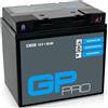 GP-PRO Batteria gel GP-PRO 53030 12V 30Ah 300A per Quad ATV Moto | sigillata senza manutenzione, precarica, polo pos. dx, 178x125x166mm, 8,4kg, simil Y60-N30L-A, SLA53030, C60-N30-A